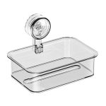 Badezimmer No Punch Tissue Organizer Haushalt Wandmontage Saugnapf Tissue Box, Small Transparent, Small Transparent Gray, Large Transparent, Large Transparent Gray