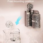 Badezimmer-Zahnbürsten-Organizer, multifunktionales Aufbewahrungsregal für den Haushalt – Bild 5