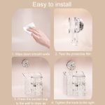 Badezimmer-Zahnbürsten-Organizer, multifunktionales Aufbewahrungsregal für den Haushalt – Bild 8