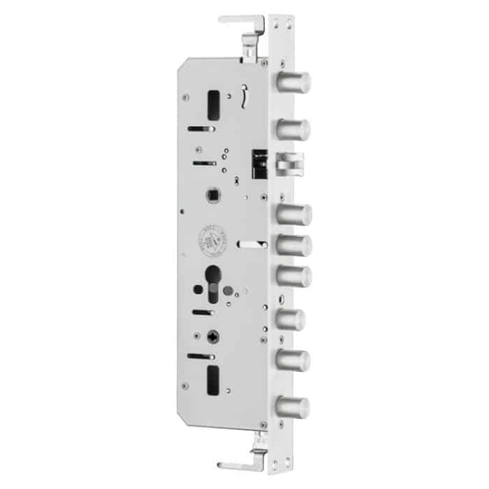6068 Sicherheitstürschlosskörper aus Stahl für mechanisches Schloss und Fingerabdruckschloss, 388  x 30mm, 388 x 40mm – Bild 1
