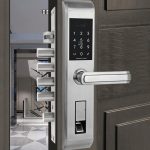 6068 Sicherheitstürschlosskörper aus Stahl für mechanisches Schloss und Fingerabdruckschloss, 388  x 30mm, 388 x 40mm – Bild 5