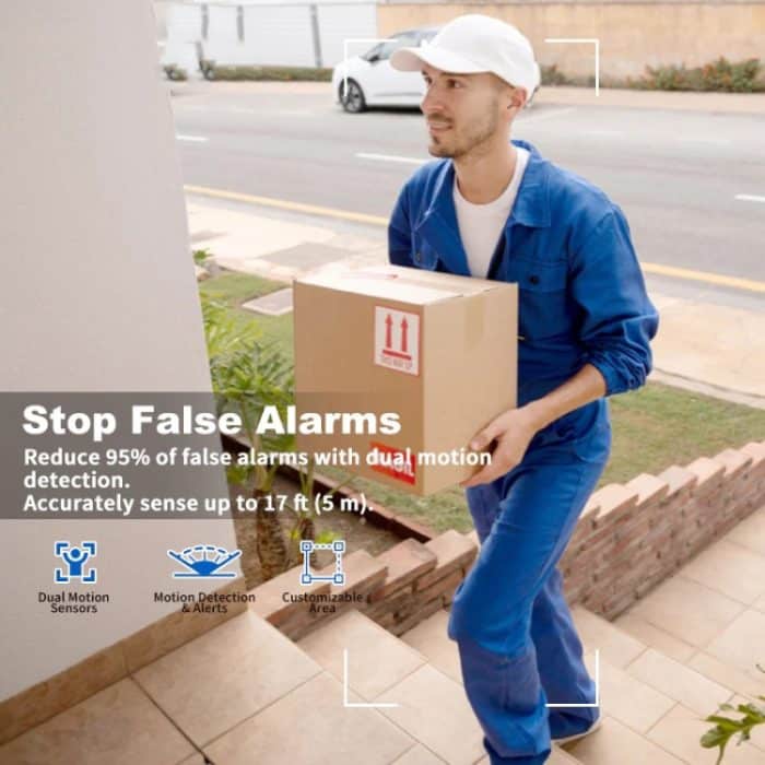 C95 Smart Fingerprint Deadbolt Lock Unterstützt Bluetooth WiFi APP, 5 Möglichkeiten Zum Entsperren, Mit Kamera Türklingel – Bild 5