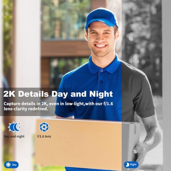 C95 Smart Fingerprint Deadbolt Lock Unterstützt Bluetooth WiFi APP, 5 Möglichkeiten Zum Entsperren, Mit Kamera Türklingel – Bild 6