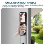 M6 3D Gesichtserkennung Fingerabdruck Türschloss Unterstützung APP Smart IC Karte Passwort Entsperren – Bild 7