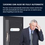 M6 3D Gesichtserkennung Fingerabdruck Türschloss Unterstützung APP Smart IC Karte Passwort Entsperren – Bild 8