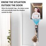 M6 3D Gesichtserkennung Fingerabdruck Türschloss Unterstützung APP Smart IC Karte Passwort Entsperren – Bild 10