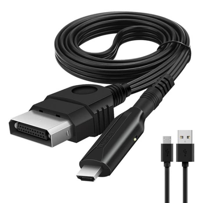 TBD06051602.jpg Für XBOX-zu-HDMI-Konverteradapter, 1 m langes Kabel, unterstützt 1080p/720p-Ausgang. – Bild 1