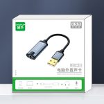 JINGHUA Z17 USB-Soundkarte mit Kabel Handy-Kopfhörer-Audiokonverter, 0.2m, 0.5m – Bild 12