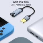 JINGHUA Z17 USB-Soundkarte mit Kabel Handy-Kopfhörer-Audiokonverter, 0.2m, 0.5m – Bild 5