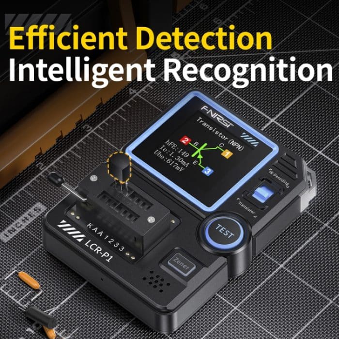 FNIRSI LCR-P1 Transistortester, multifunktionales Inspektionswerkzeug für elektronische Komponenten, LCR-P1 – Bild 4