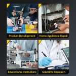 FNIRSI LCR-P1 Transistortester, multifunktionales Inspektionswerkzeug für elektronische Komponenten, LCR-P1 – Bild 10