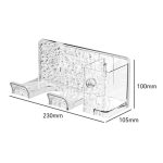 Haushalts-Haartrockner-Regal, Badezimmer, kein Stanzen, an der Wand montiertes Lagerregal – Bild 3