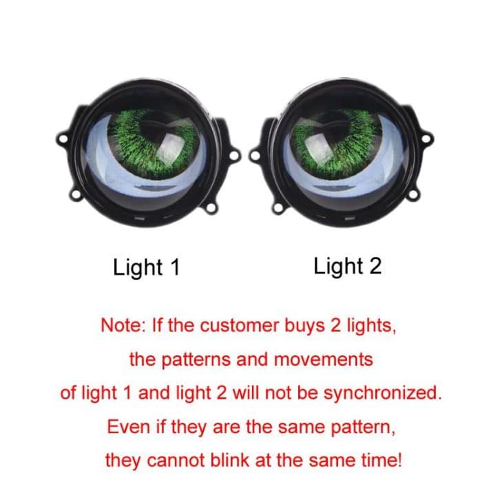 3-Zoll-Auto-Motorrad-LED-Dämonenaugenlicht-Modifikation, For One – Bild 6