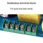 PUV-W3 Hoch-, Mittel- und Tieftöner 3-Wege-Audio-Crossover Heimkino-Lautsprecherteiler, A Model, B Model, C Model, D Model – Bild 5