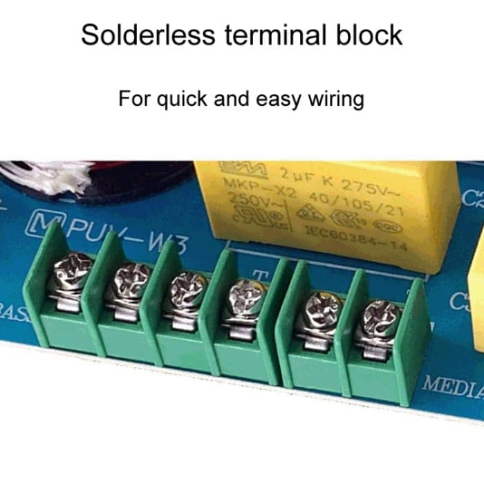 PUV-W3 Hoch-, Mittel- und Tieftöner 3-Wege-Audio-Crossover Heimkino-Lautsprecherteiler, A Model, B Model, C Model, D Model – Bild 5