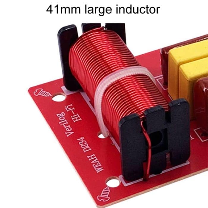 Hoch- und Tiefton-2-Wege-Audio-Crossover-Hi-Fi-Lautsprecher-Konvertierungsteiler, D234 – Bild 4