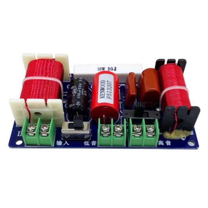 WEAH-204 Hoch- und Tiefton-2-Wege-Audio-Crossover-Regallautsprecher-Umwandlungsteiler – Bild 1