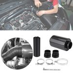 Carbon Fiber Air Intake Balg Luftfilter Kit Auto Modifikation – Bild 8