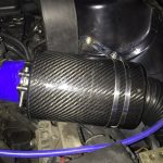 Carbon Fiber Air Intake Balg Luftfilter Kit Auto Modifikation – Bild 9
