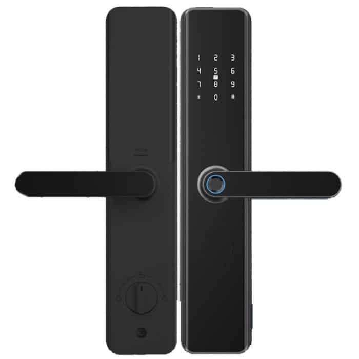 A50 Smart-Fingerprint Lock Elektronische Innen Schloss Wohnung Schloss Mit Griff – Bild 1