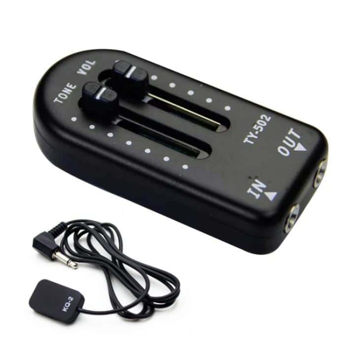 TBD0605170201A.jpg Aufklebbarer Miniatur-Universal-Tonabnehmer für Violine und Gitarre – Bild 1