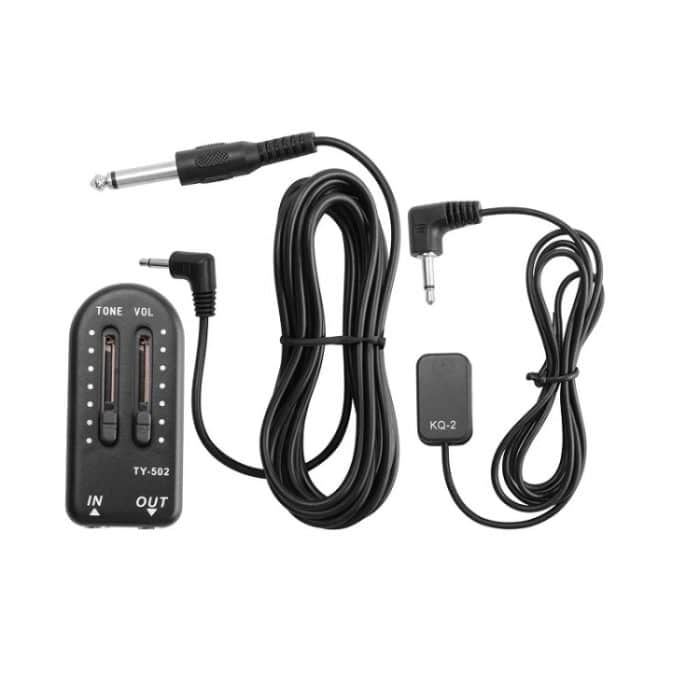 Aufklebbarer Miniatur-Universal-Tonabnehmer für Violine und Gitarre – Bild 2