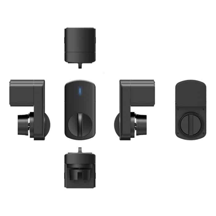 C93 Bluetooth-Smart-Schloss für Innentüren, Installation ohne Stanzungen, schlüsselloses Entsperren per App – Bild 5