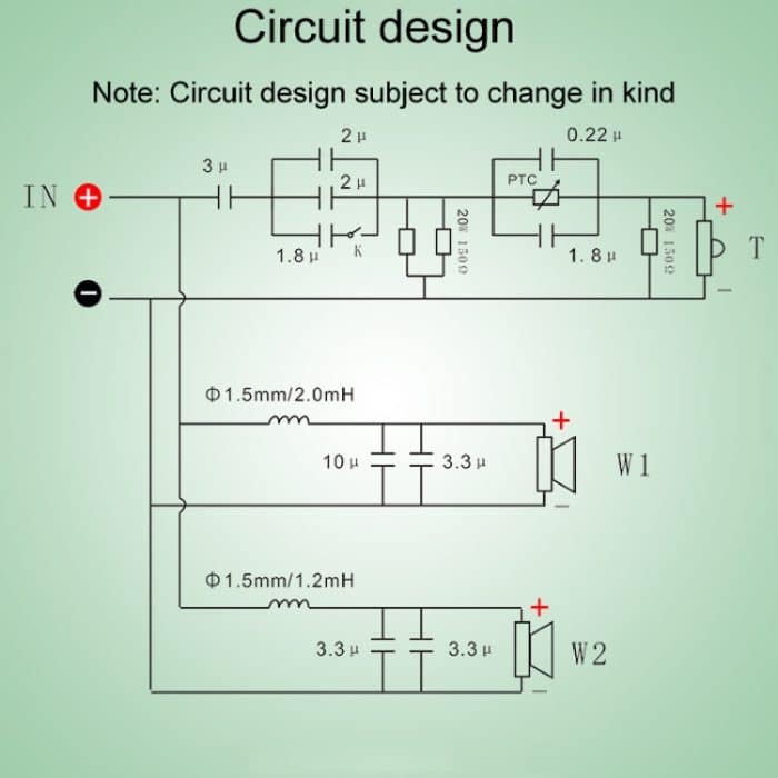 Eine hohe zwei niedrige angetriebene Bühnenlautsprecher-Crossover-Boards High-Fidelity-Audio 3-Wege-Crossover, PA-325 – Bild 12