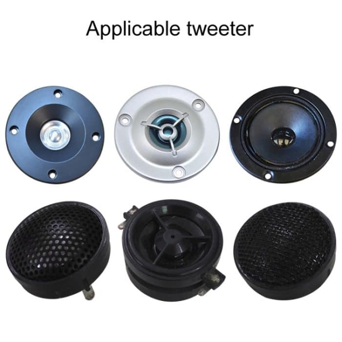 WEAH-2503 Hoch- und Tieftöner 2-Wege-Lautsprecher-Crossover Hi-Fi Home Audio Lötfreier Teiler – Bild 5