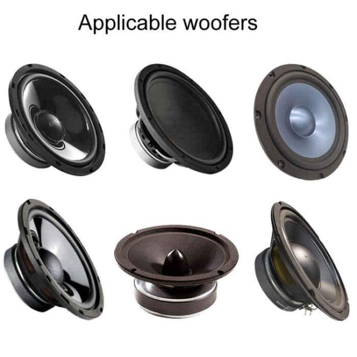 WEAH-2503 Hoch- und Tieftöner 2-Wege-Lautsprecher-Crossover Hi-Fi Home Audio Lötfreier Teiler – Bild 6