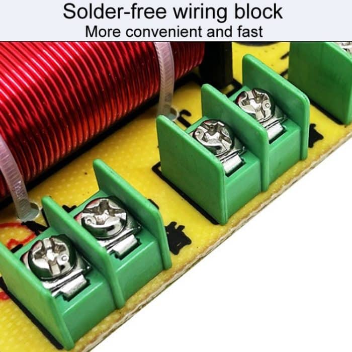 WEAH-3007B Heimkino-Lautsprecher Crossover Hoch Mittel und Tief 3-Wege-Audio-Modifikationsteiler – Bild 3