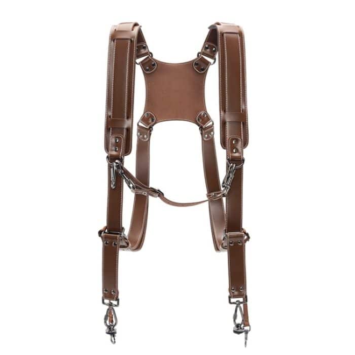 TBD0605176002.jpg Cwatcun H90 Dual-Kamera-Ledergurt, verstellbar, multifunktional, praktischer Kamera-Schultergurt, H90 1.0, H90 2.0 – Bild 1