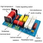 Hoch- und Tiefton-2-Wege-Audio-Crossover-Bühnenlautsprecher-Konvertierungsteiler, PA-2A – Bild 3