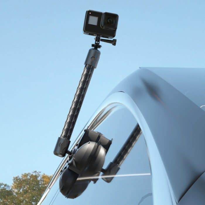 Autotelefonhalterung Verlängerungsarm Doppelgelenk Schwenkeinstellung Kohlefaserhalterung Pleuel, 140mm For 20mm Ball Head, 170mm For 25.4mm Ball Head – Bild 8