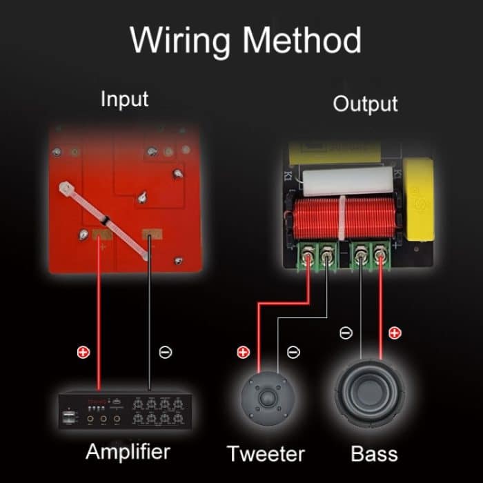 Magenta-2 Hoch- und Tieftöner 2-Wege Audio Crossover Regallautsprecher Konvertierungsteiler, Magenta-2 – Bild 7