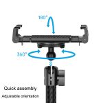 Teleskop Auto Telefon Montieren Verlängerung Arm Doppel Jointed Swivel Carbon Faser Halterung Pleuel, 217-300mm For 20mm Ball Head, 235-335mm For 25.4mm Ball Head – Bild 4