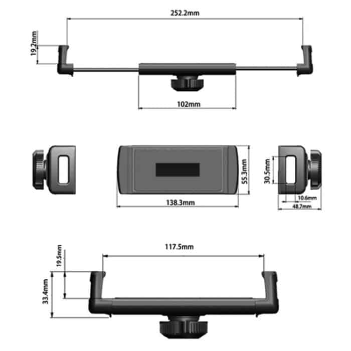 Für iPad Auto Tablet Halter Saugnapf Halterung Auto Dashboard Handy Ständer – Bild 3