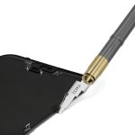 BAKU BA-214 Multifunktions-LCD-Reparaturschaber, 0,2 mm Dicke, Bildschirm-CPU-Kleberentfernungswerkzeug