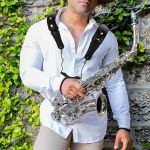 Saxophon Doppel-Schulter Gurt Leder Einstellbare Lanyard Für Tenor Alto Sax Zubehör – Bild 2