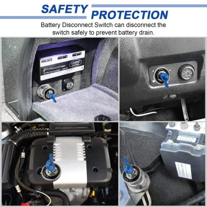 RV Yacht Anti-Leck-Batterie-Hauptschalter, Without Accessories, With Accessories – Bild 7