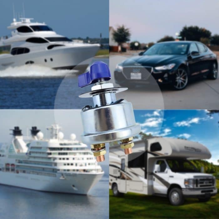 RV Yacht Anti-Leck-Batterie-Hauptschalter, Without Accessories, With Accessories – Bild 8