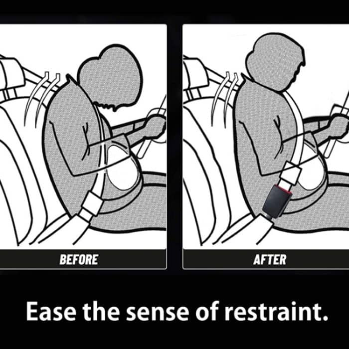 Autositz Kind Schwangere Frau Sicherheitsgurt verstellbar Extender, EU/US Mini 23cm, EU/US Mini 36cm, EU/US Mini 26cm – Bild 4