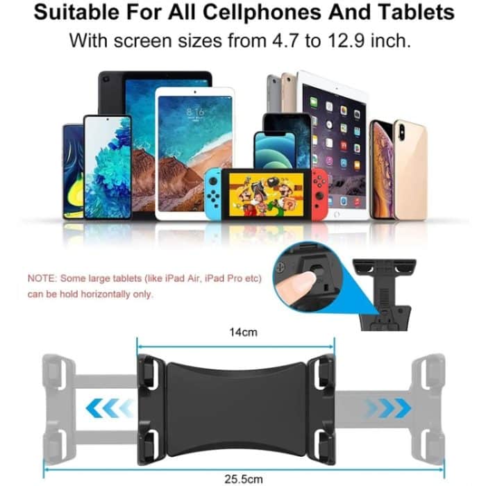 Für IPad Universal Auto Tablet Halter Saugnapf Auto Navigation Handy Halter, CP-P20 – Bild 7