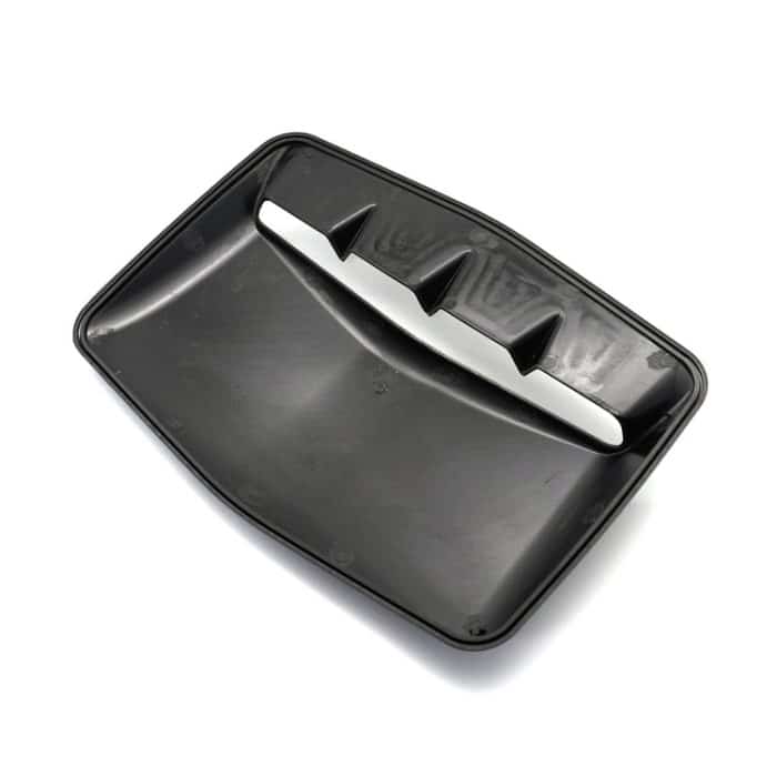 Universal Carbon Auto Hood Scoop Air Flow Intake Dekorative Turbo Bonnet Vent Abdeckung Mit Klebeband – Bild 4