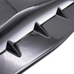 Universal Carbon Auto Hood Scoop Air Flow Intake Dekorative Turbo Bonnet Vent Abdeckung Mit Klebeband – Bild 6