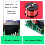 Hoch- und Tiefton-2-Wege-Audio-Crossover-Hi-Fi-Lautsprecher-Konvertierungsteiler, PUV-W2 – Bild 5