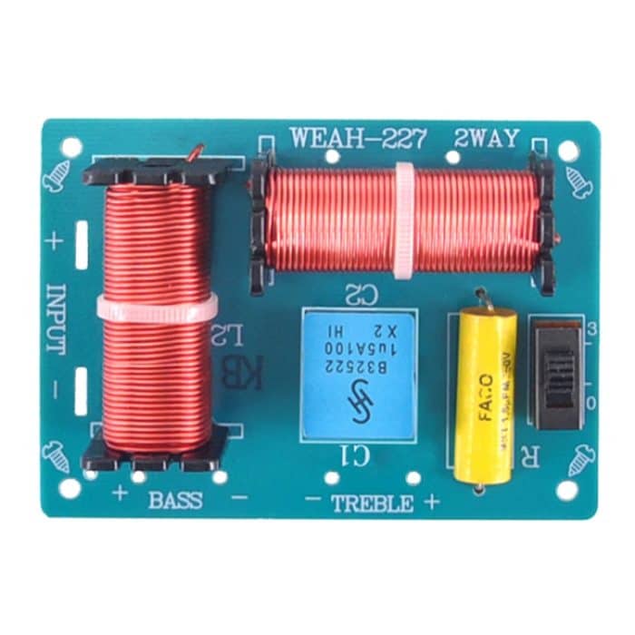WEAH-227 Hoch- und Tiefton-2-Wege-Audio-Crossover Hi-Fi-Lautsprecher-Konvertierungsteiler – Bild 1