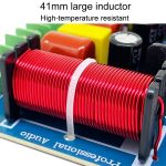 RCEDA-410 Zwei hohe, eine mittlere und eine niedrige 4-Wege-Lautsprecher-Frequenzweiche Audio-Modifikationsteiler – Bild 5