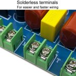 RCEDA-410 Zwei hohe, eine mittlere und eine niedrige 4-Wege-Lautsprecher-Frequenzweiche Audio-Modifikationsteiler – Bild 6