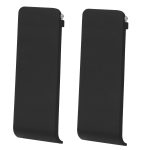 Für Nintendo Switch Konsole, 2 Stück Ersatz-Ständer-Rückschalenhalter, Black, Transparent White, White, Red, Blue